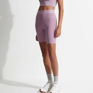 Varley Let’s Move Elasticated Biker Shorts Light Purple XS